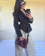 VESTE BAROQUE NOIRE
