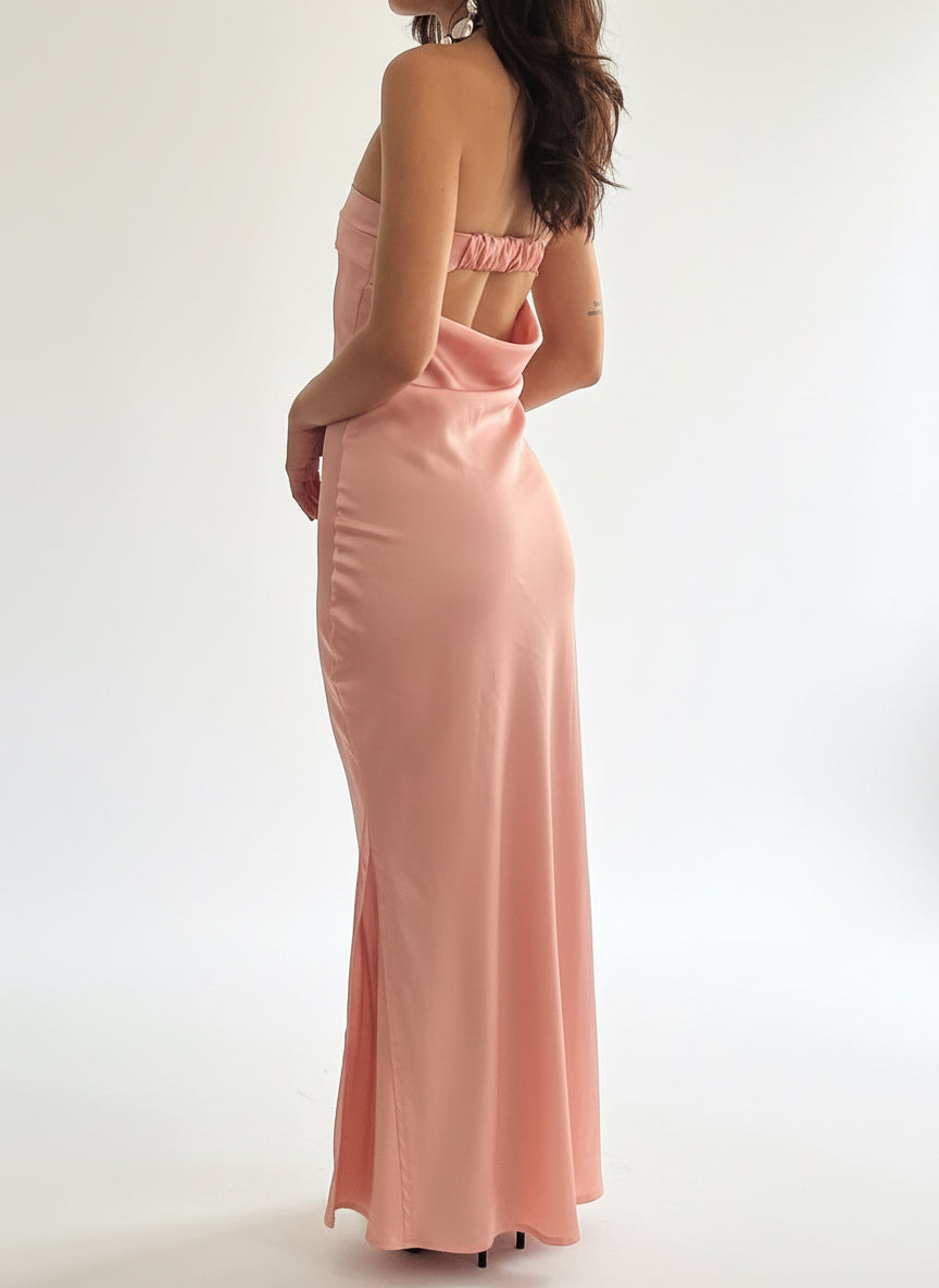 Robe Bustier Rose
