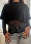 T-Shirt Dentelle