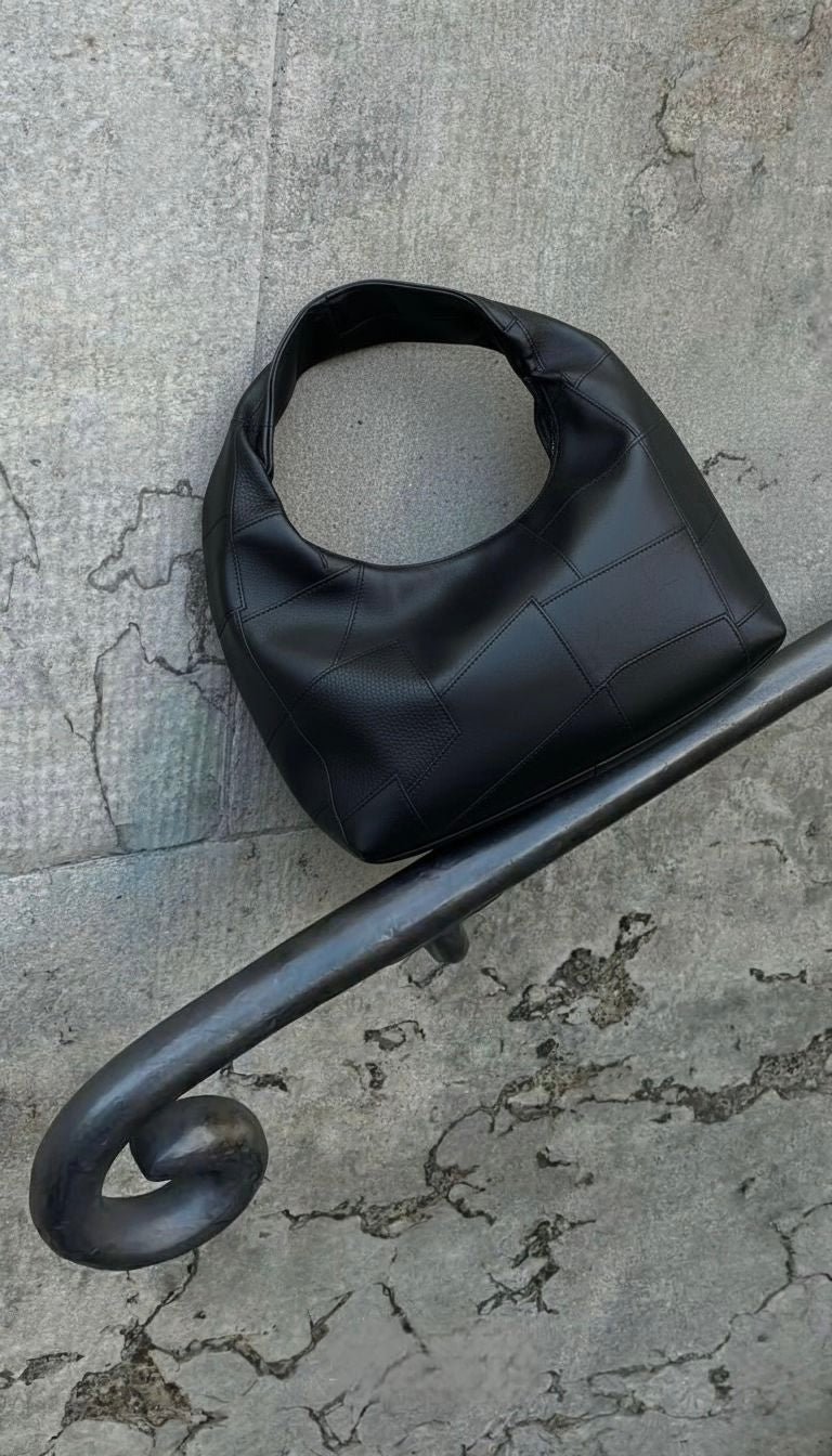 Sac Croissant Noir