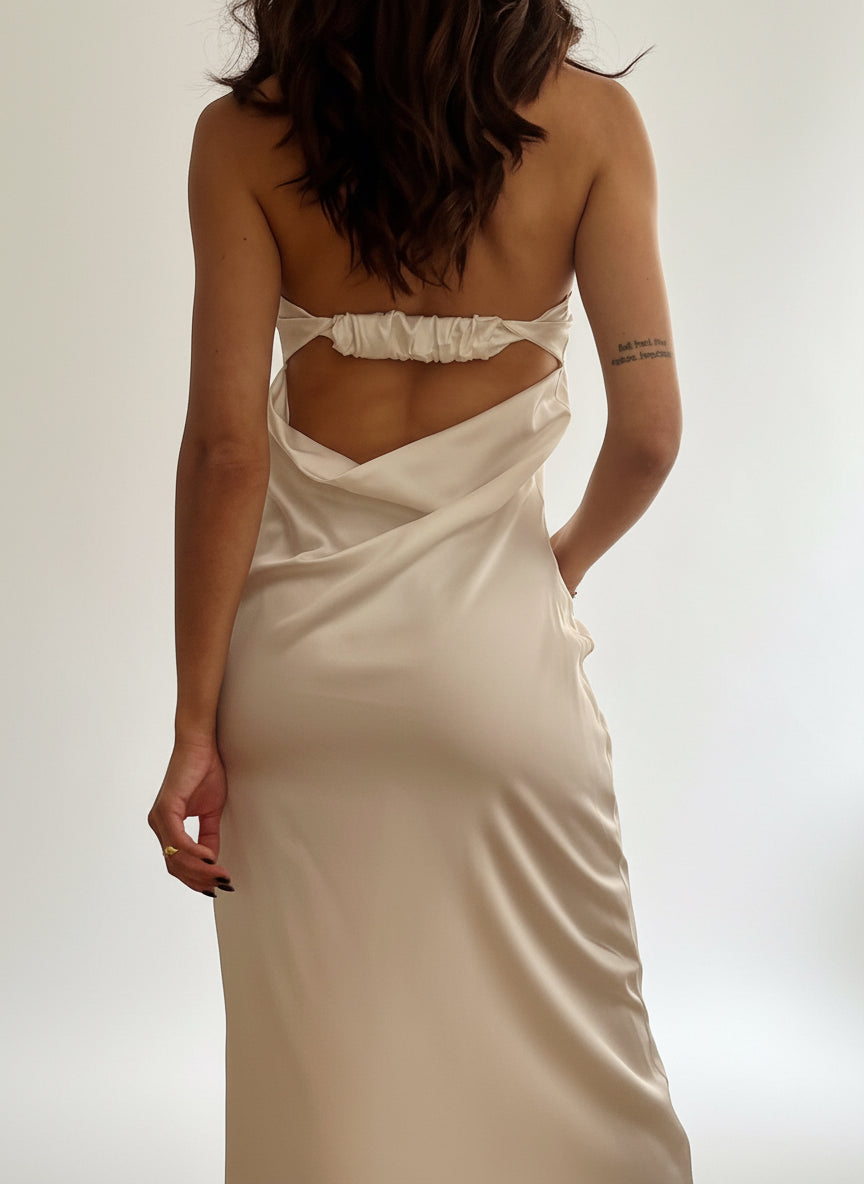Robe Bustier Blanche