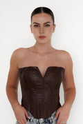 Bustier - Le Caractère (marron)