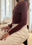 Body Drapé Bordeaux