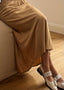 JUPE SIRÈNE CAMEL