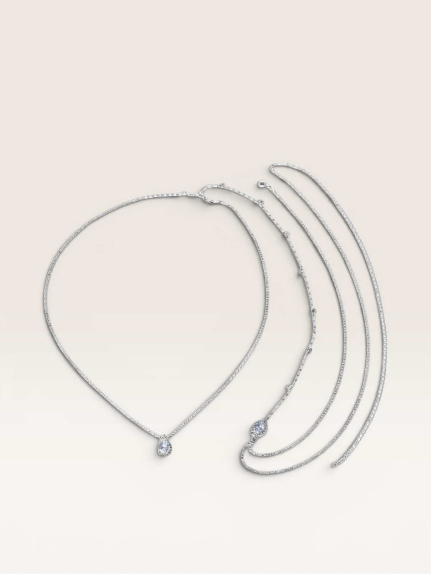 Body chain - Rhinestones