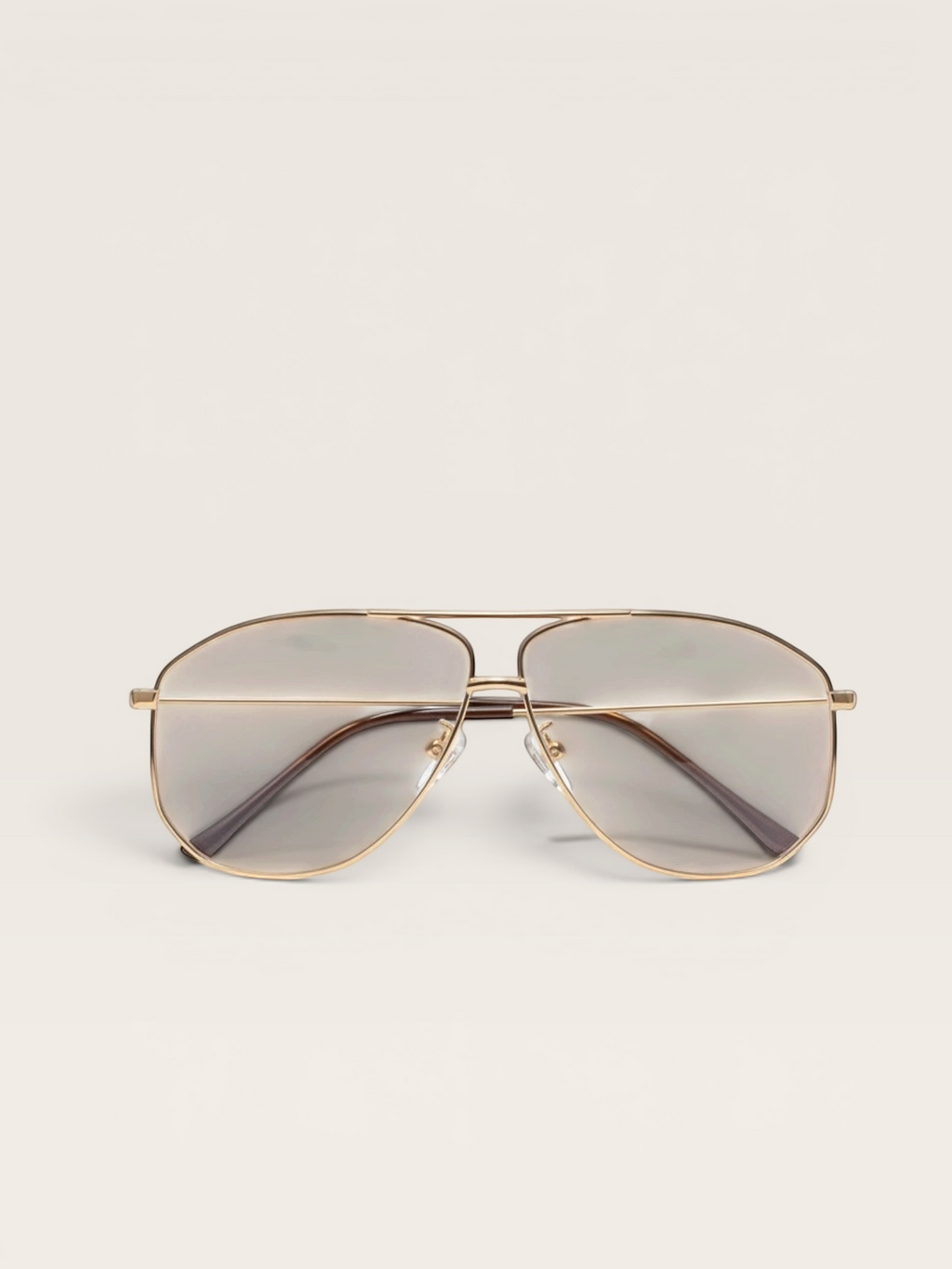 Lunettes de vue dorées