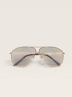 Lunettes de vue dorées