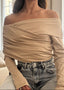 Body Drapé Beige