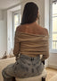 Body Drapé Beige