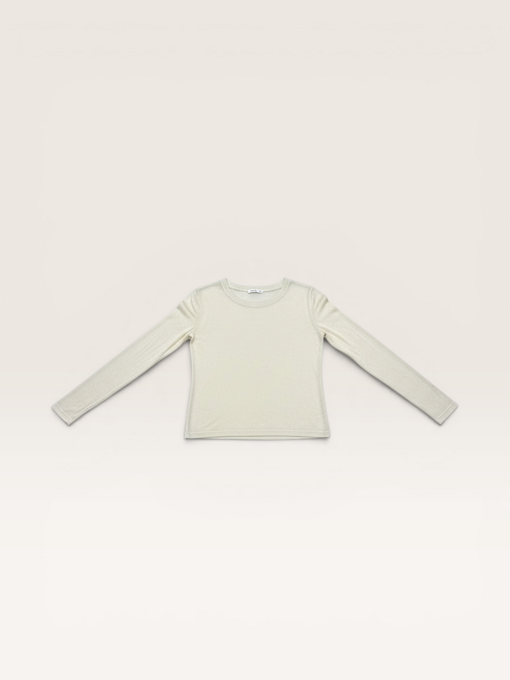 Top transparent paillettes
