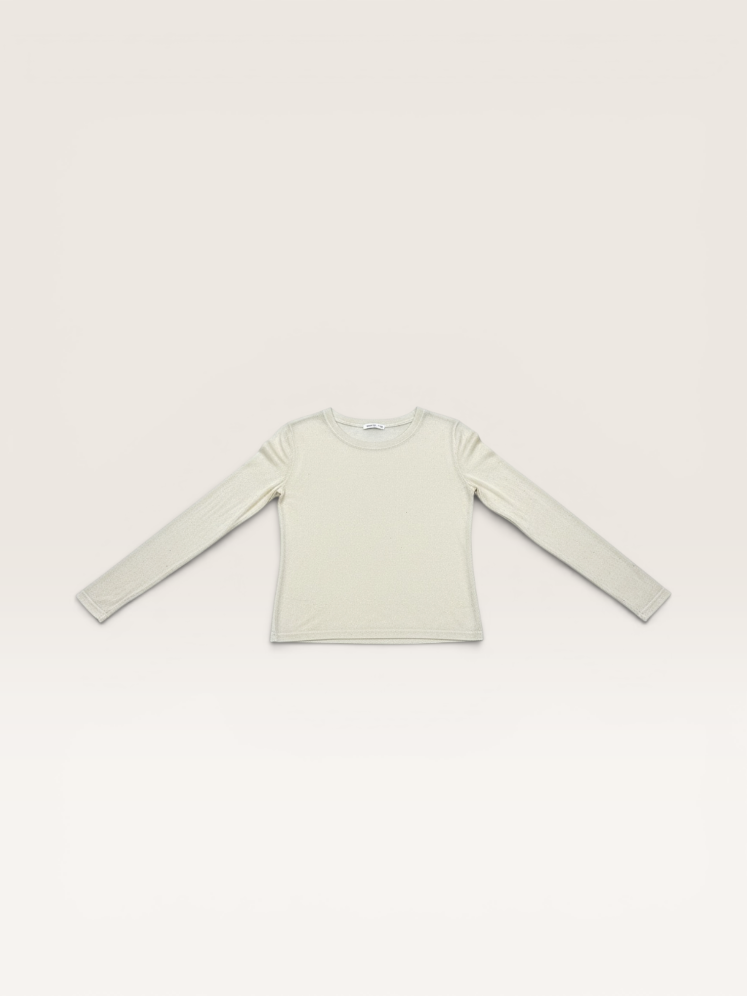 Top transparent paillettes
