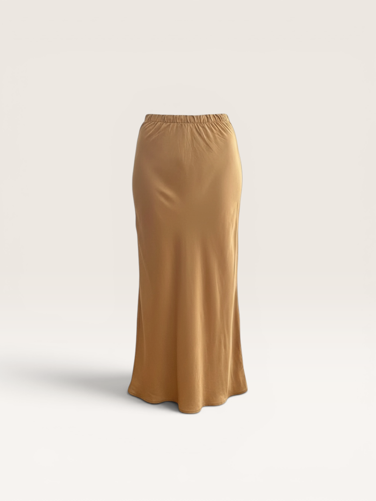 Jupe sirène camel