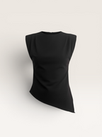 Top épaulettes asymétrique