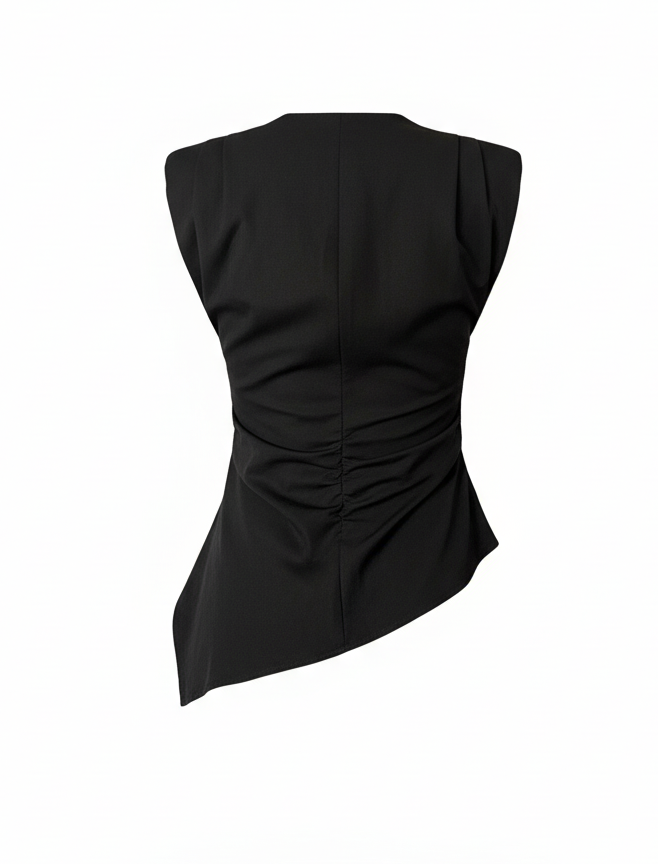 Top Épaulettes Asymétrique