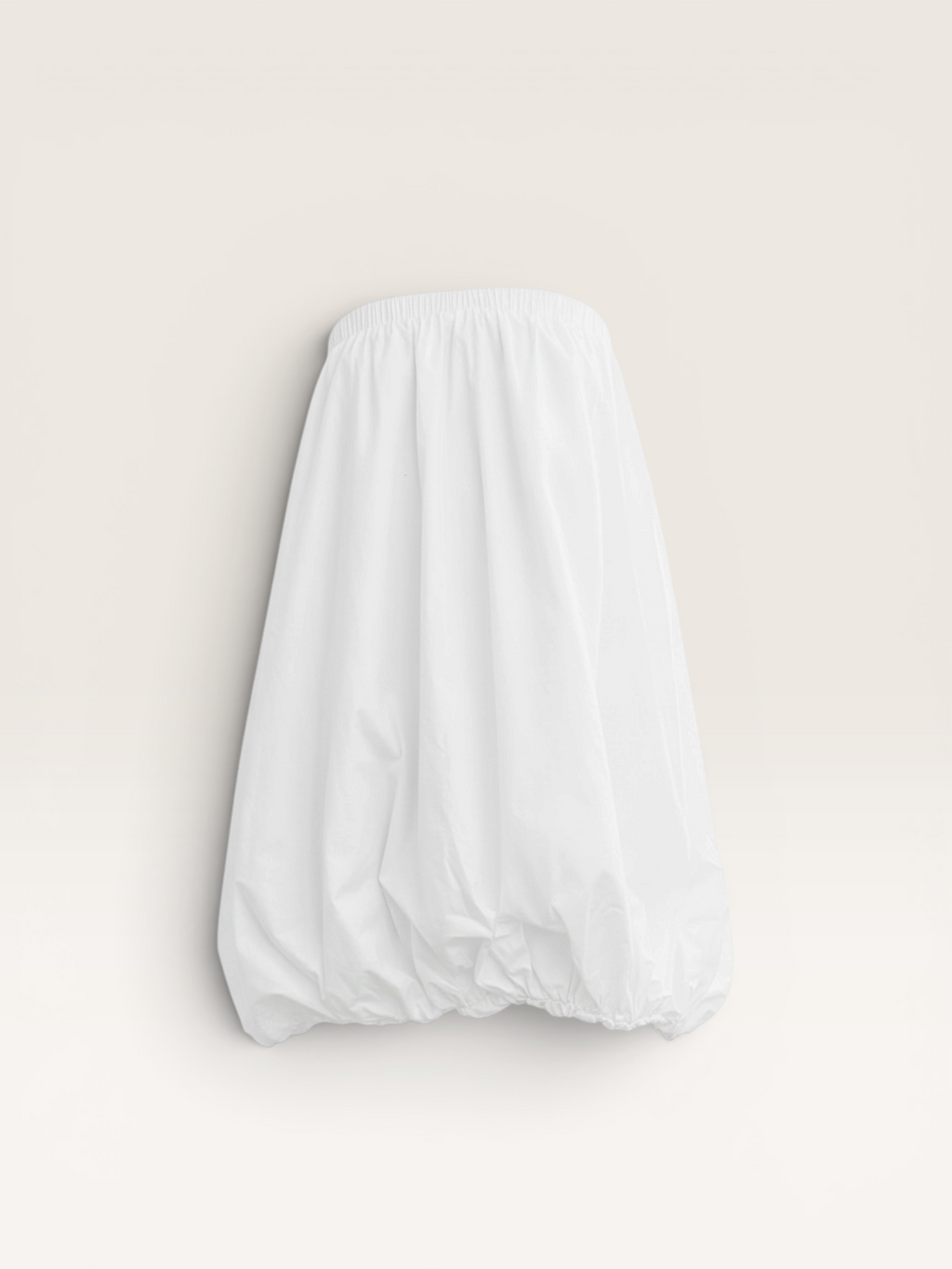 Robe bustier ballon