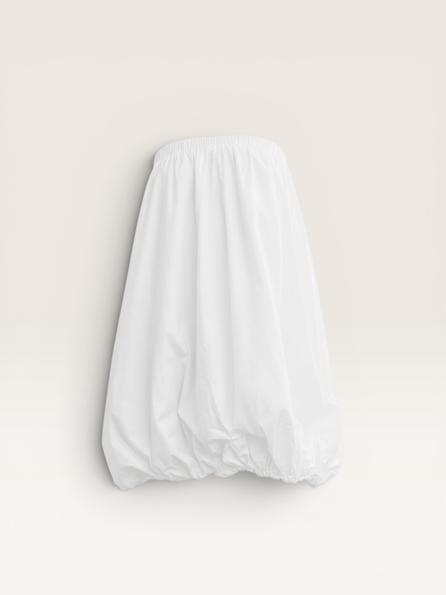 Robe bustier ballon