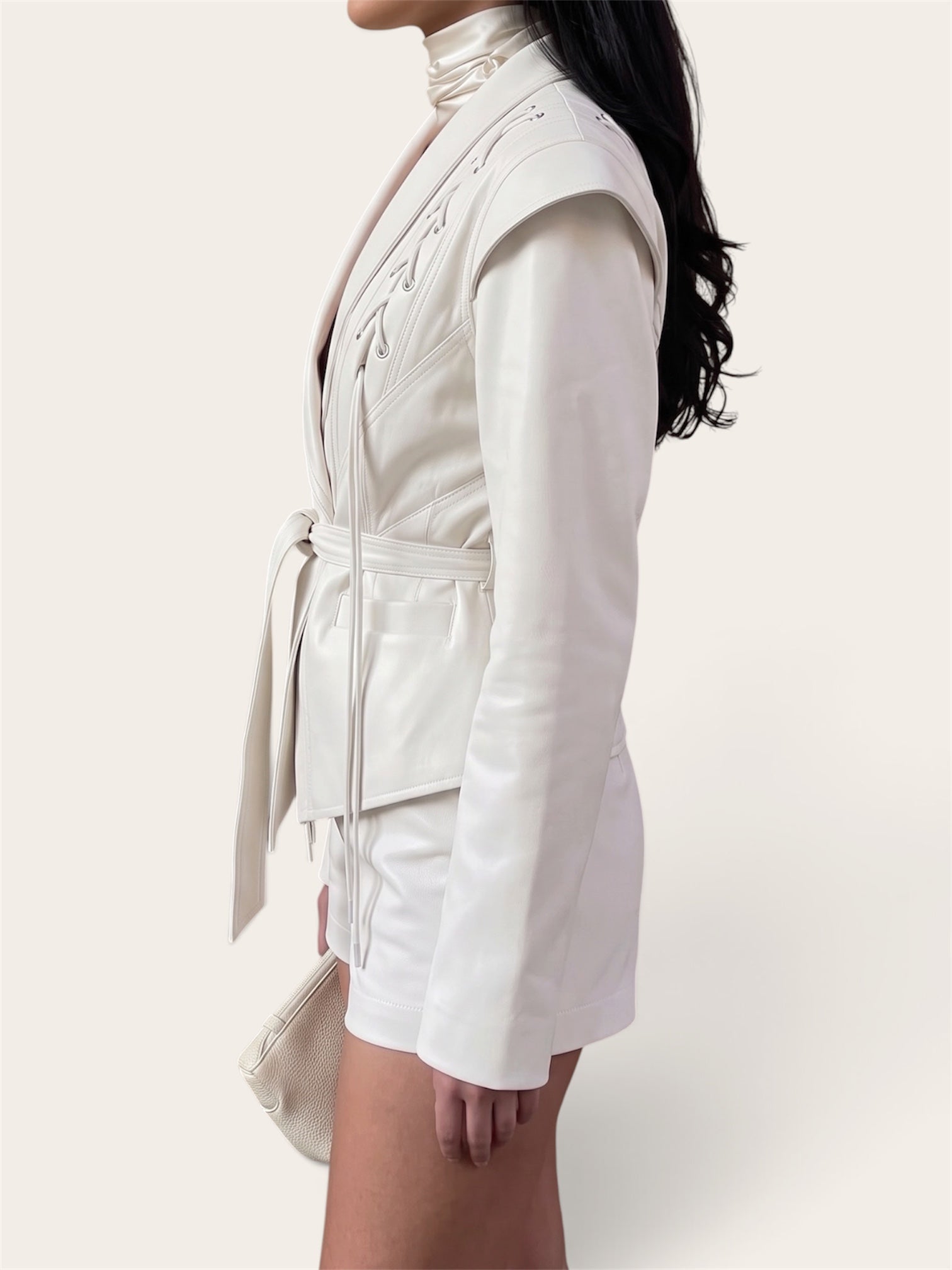 Veste tailleur blanche
