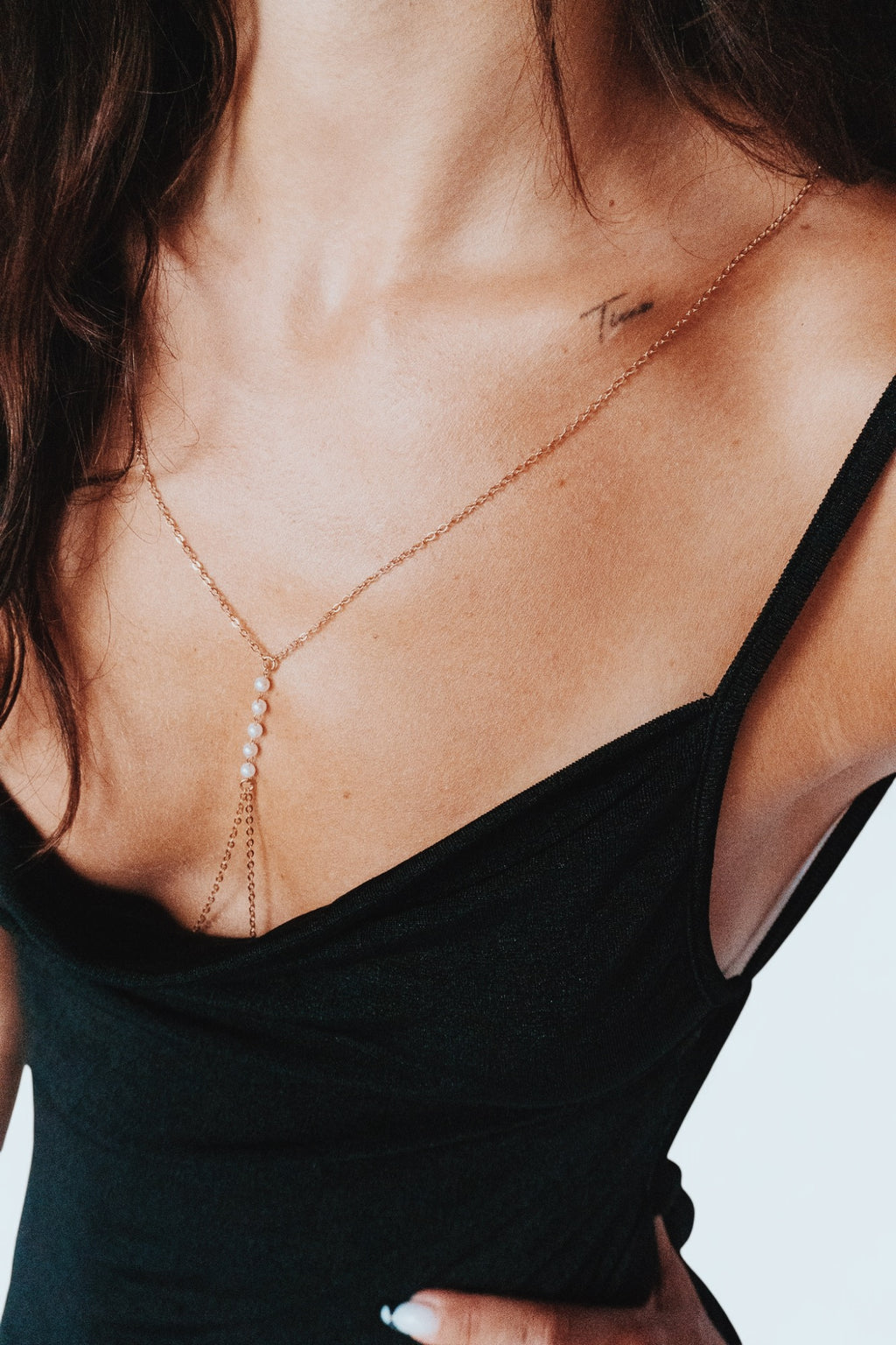 Chaîne de corps - Perle & Strass