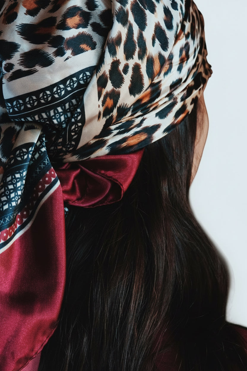 Foulard Léopard