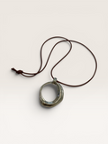 Silver Circle Necklace