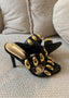 Mules bijoux