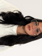 Lunettes de vue dorées