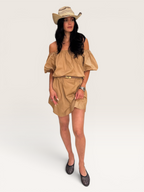 Robe manches ballon