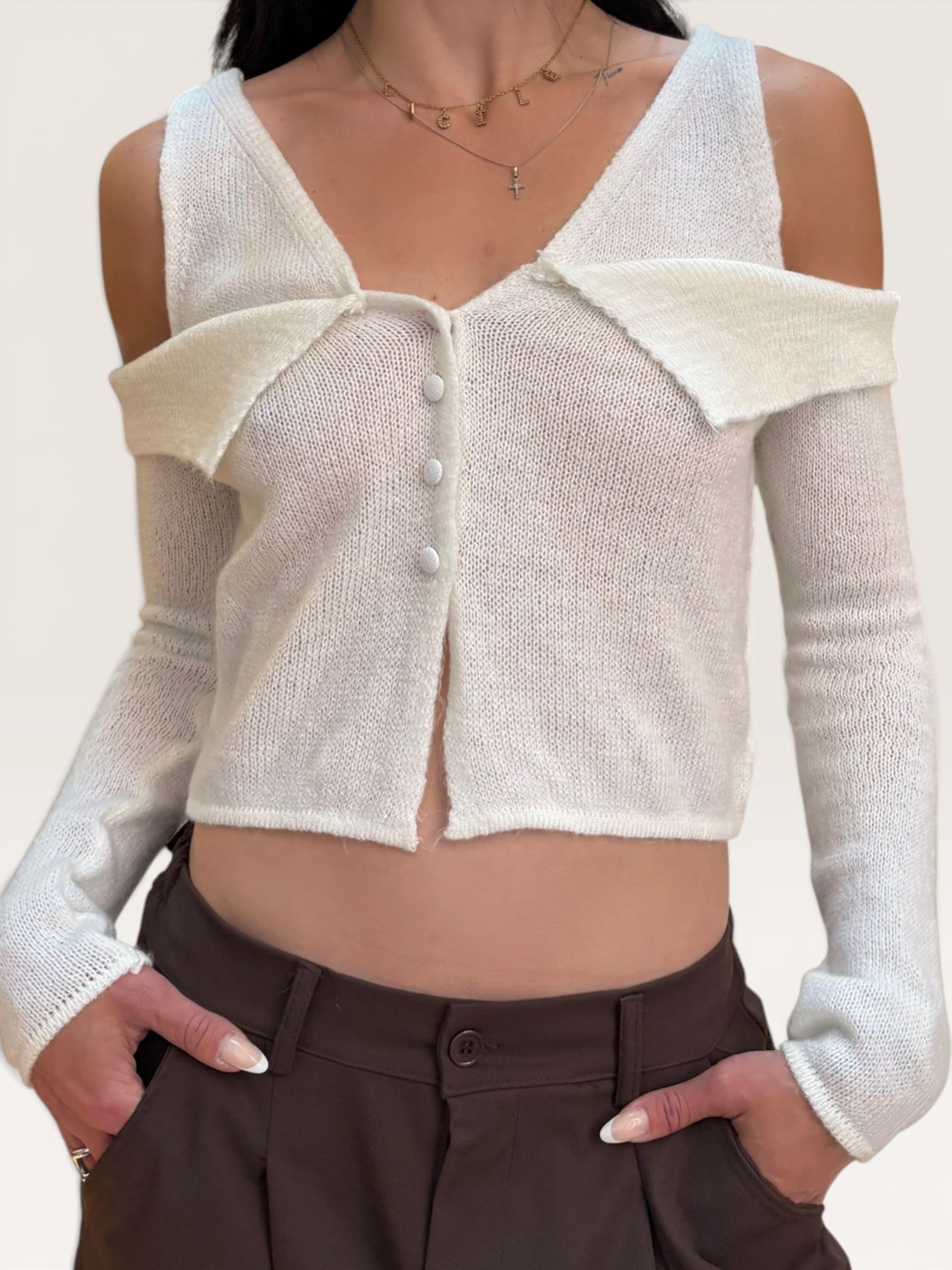 Top en maille