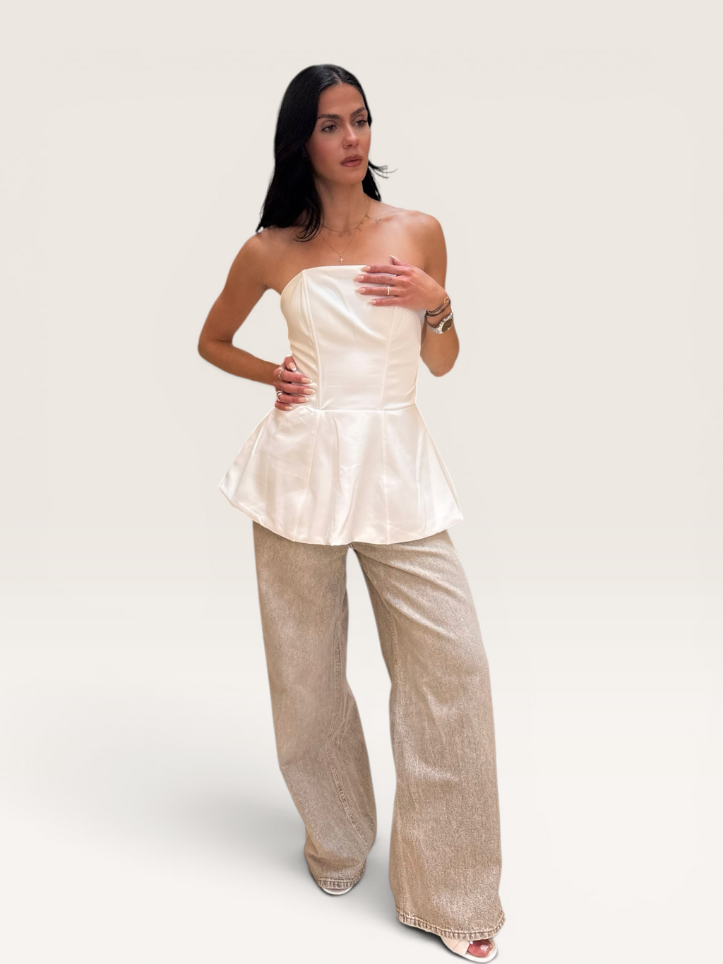 Corset blanc