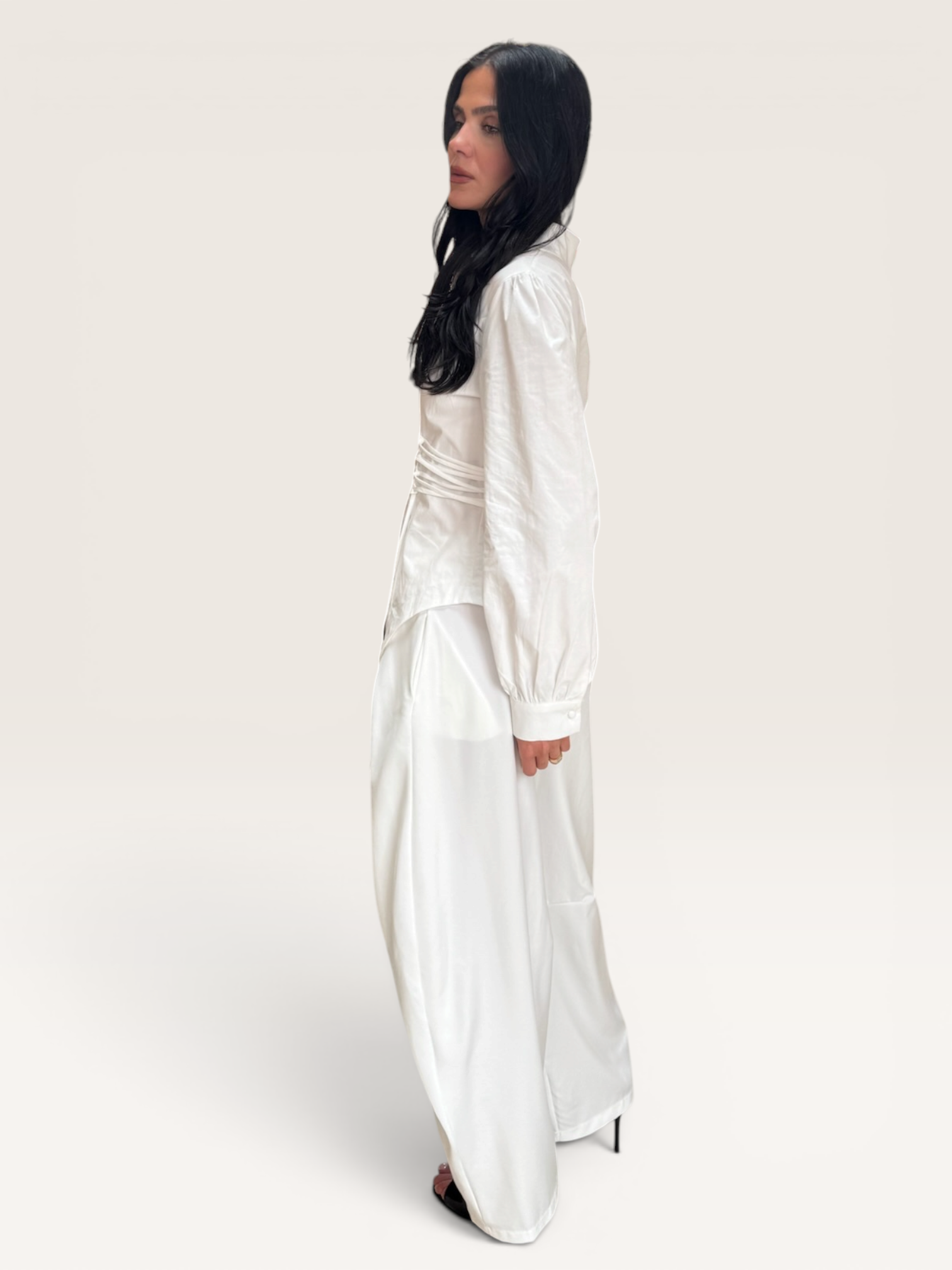 Chemise à lacets