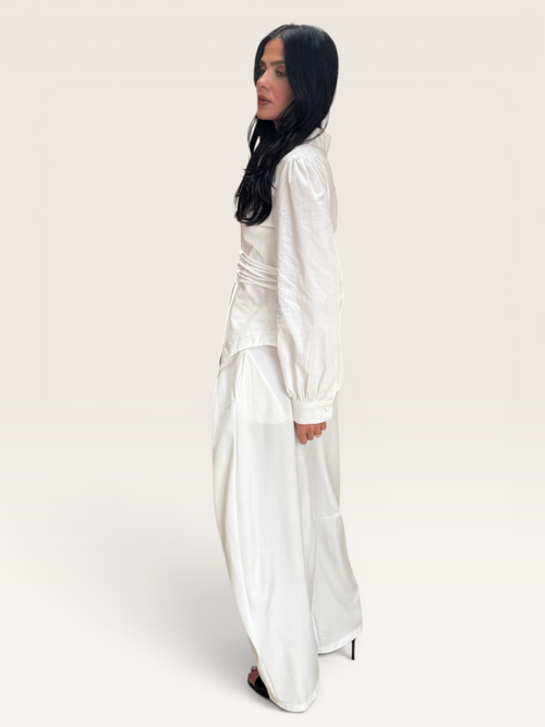 Chemise à lacets