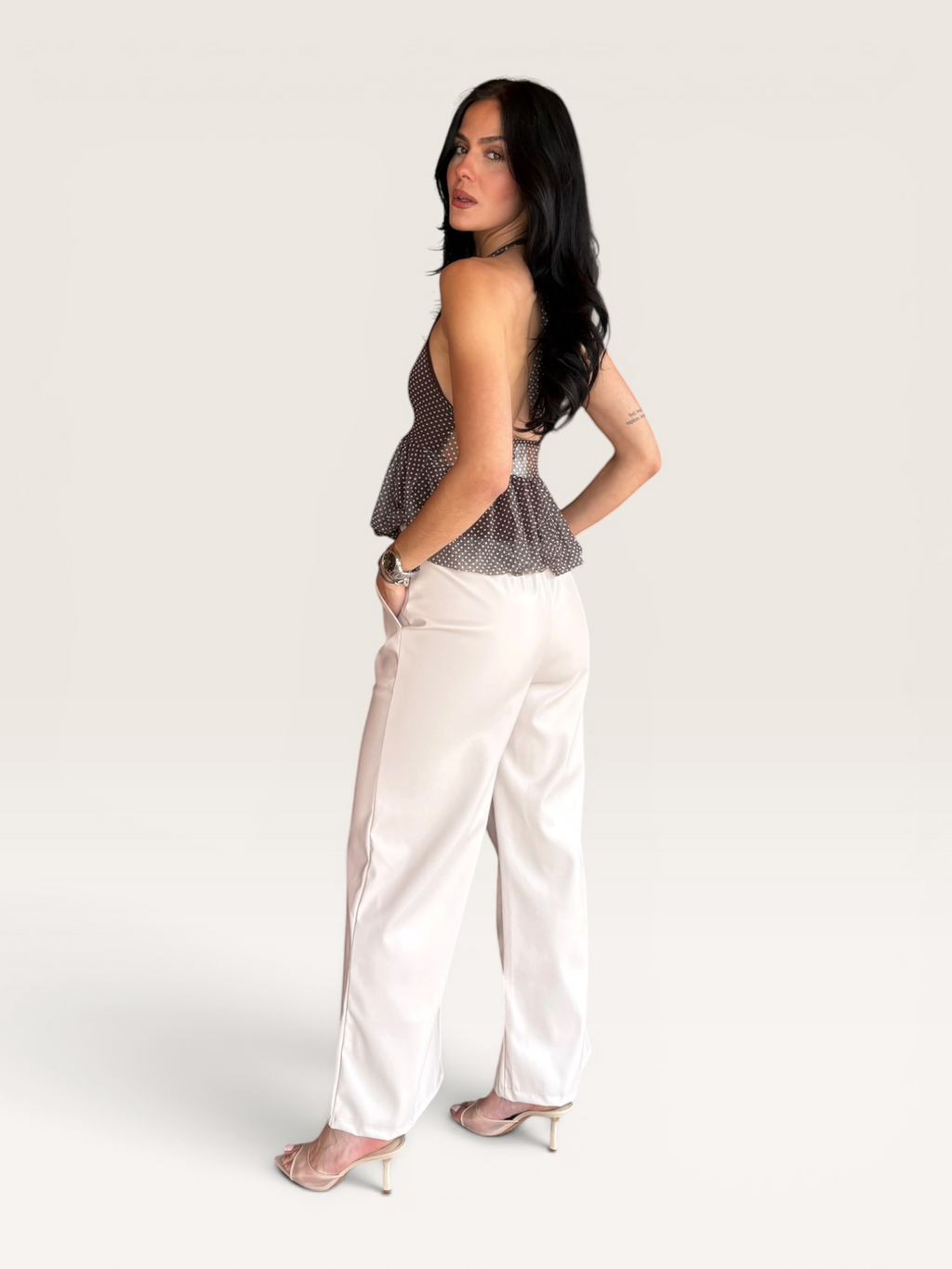 Pantalon beige