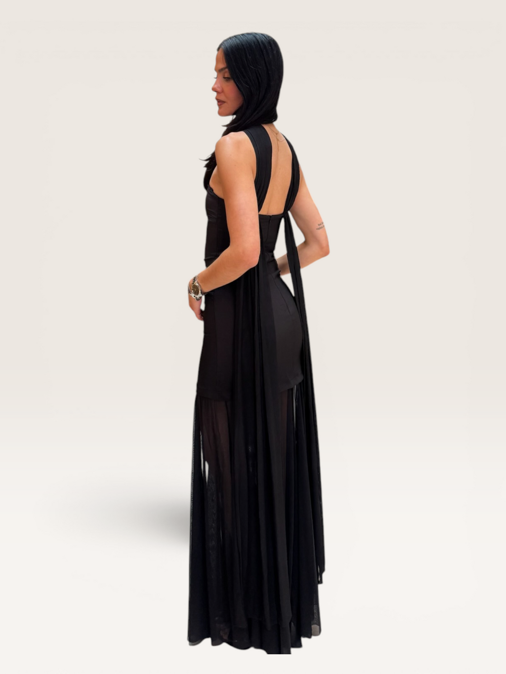 Robe écharpe