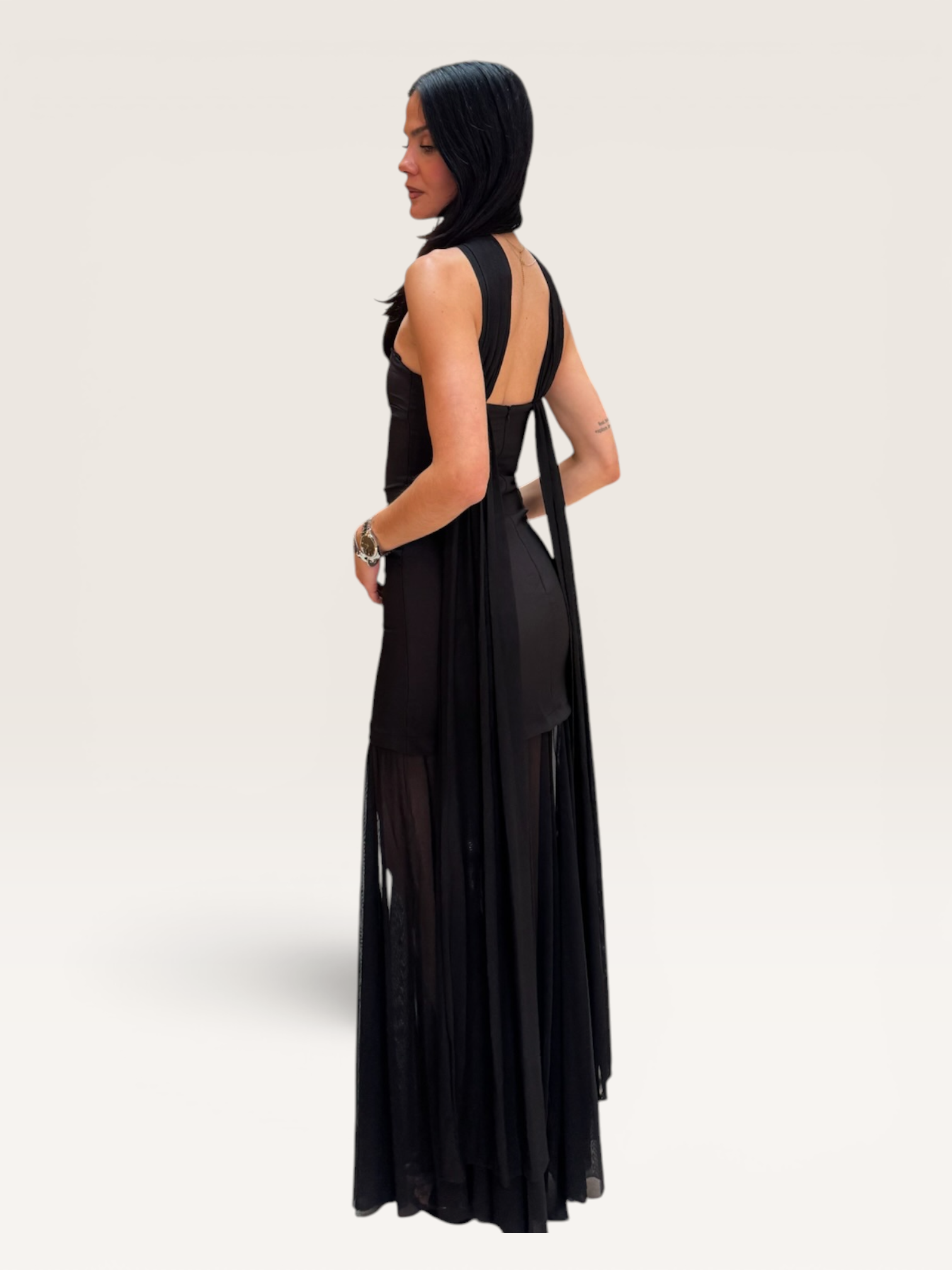 Robe écharpe