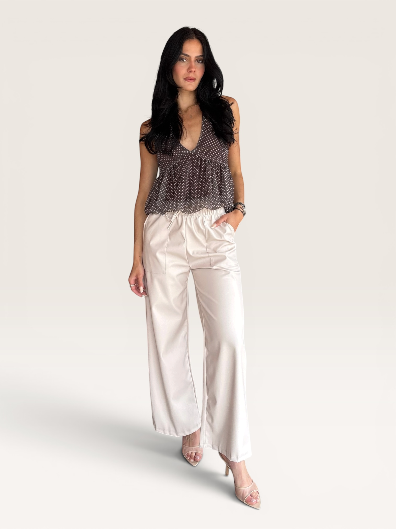 Pantalon beige