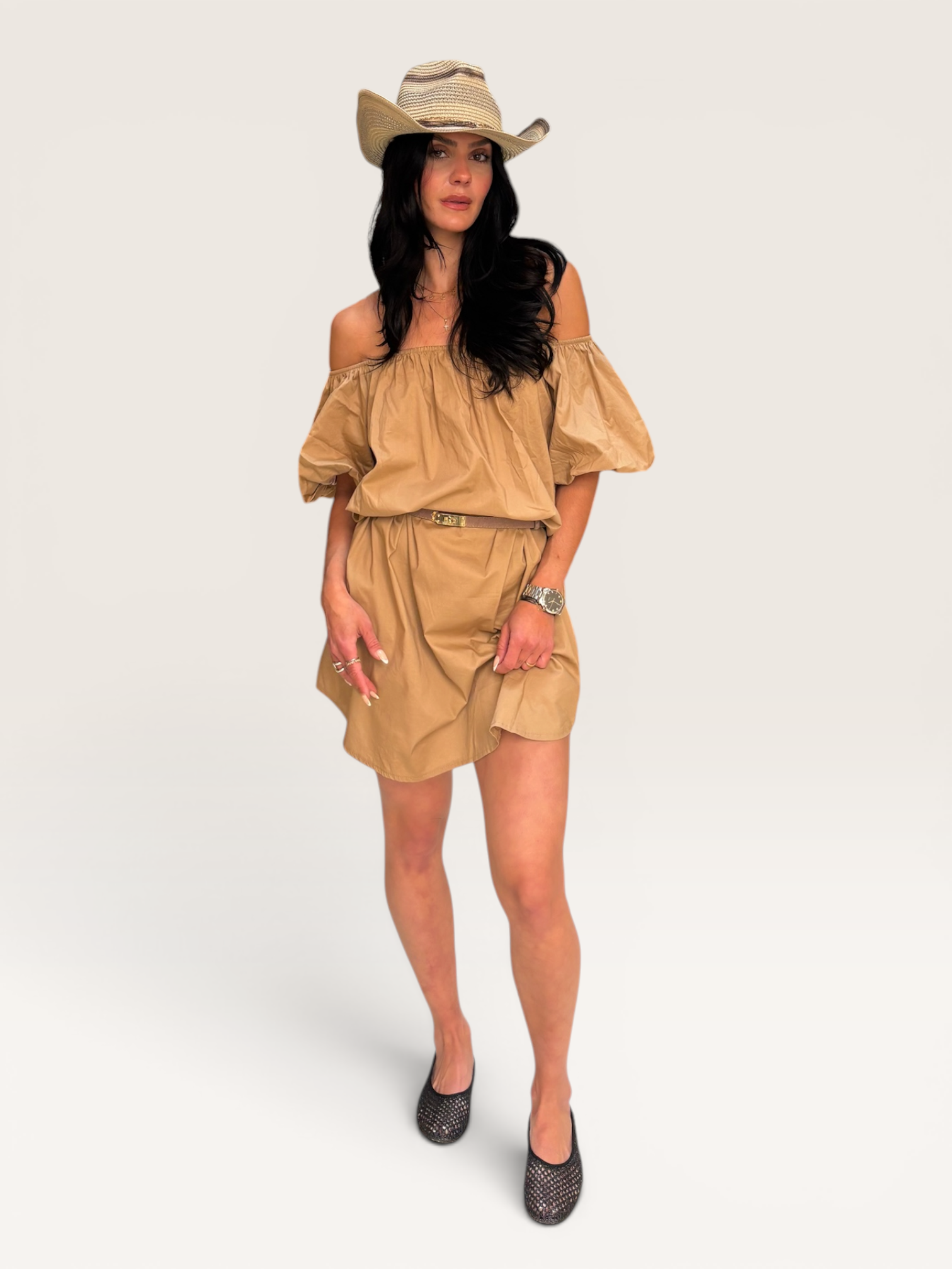 Robe manches ballon