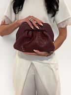 Pochette bordeaux