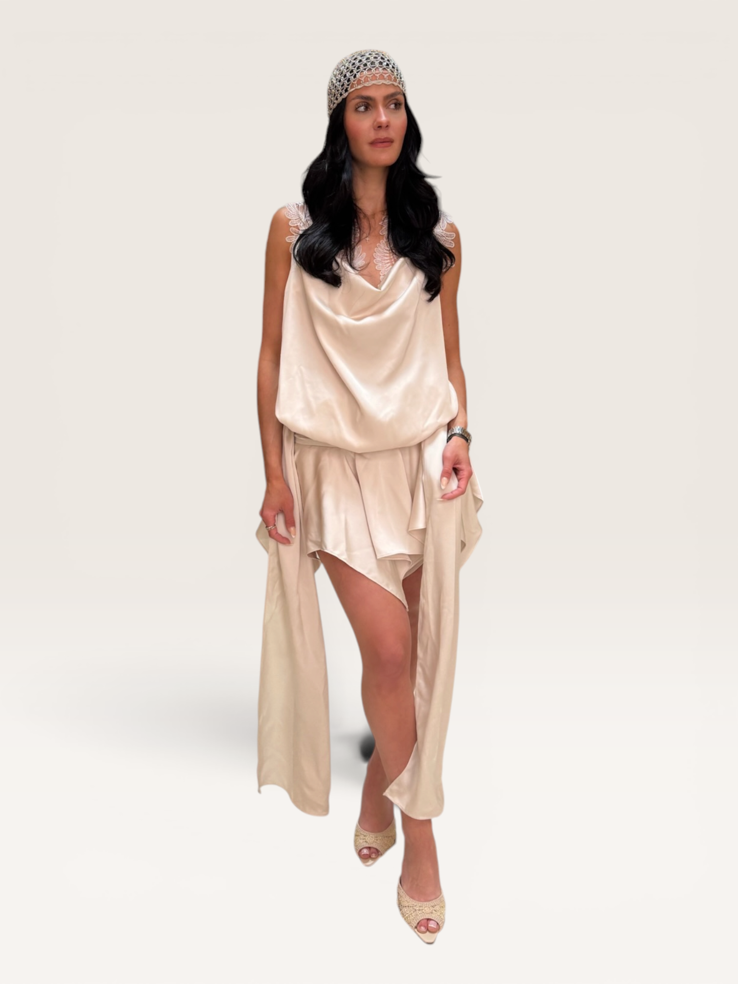 Robe drapée