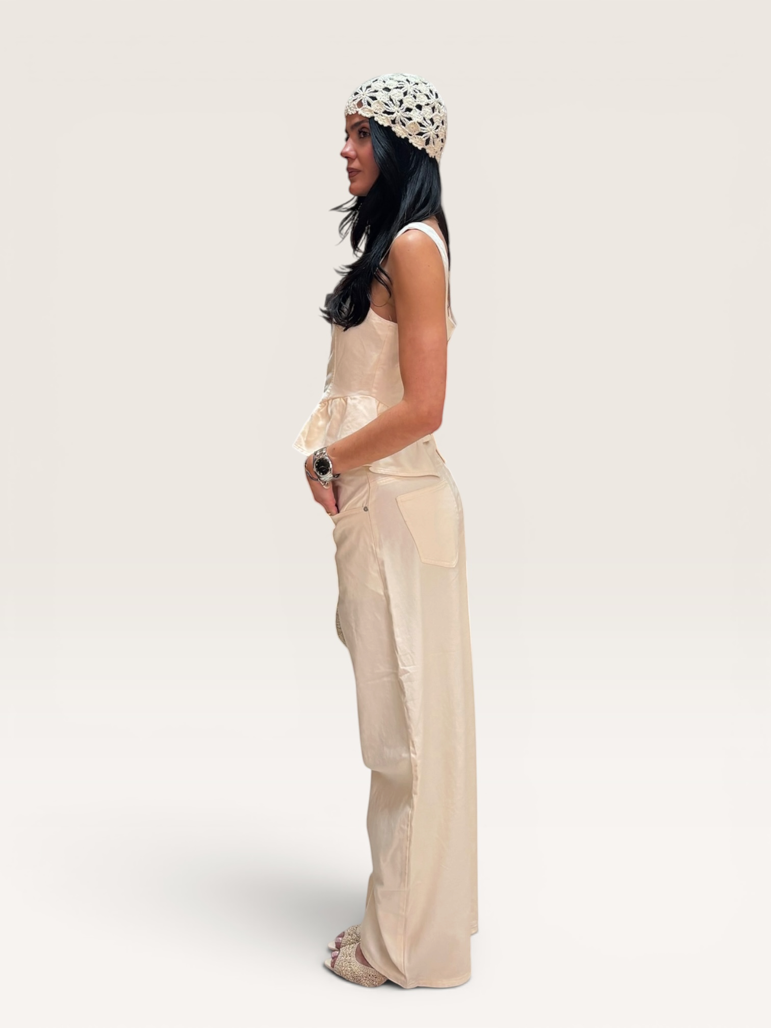 Ensemble beige