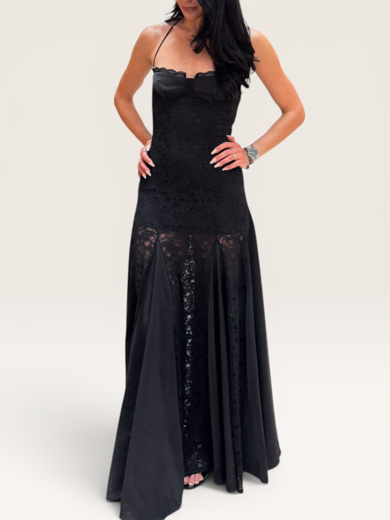 Robe dentelle