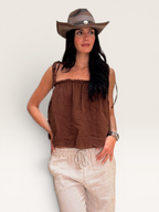 Cotton Gauze Top