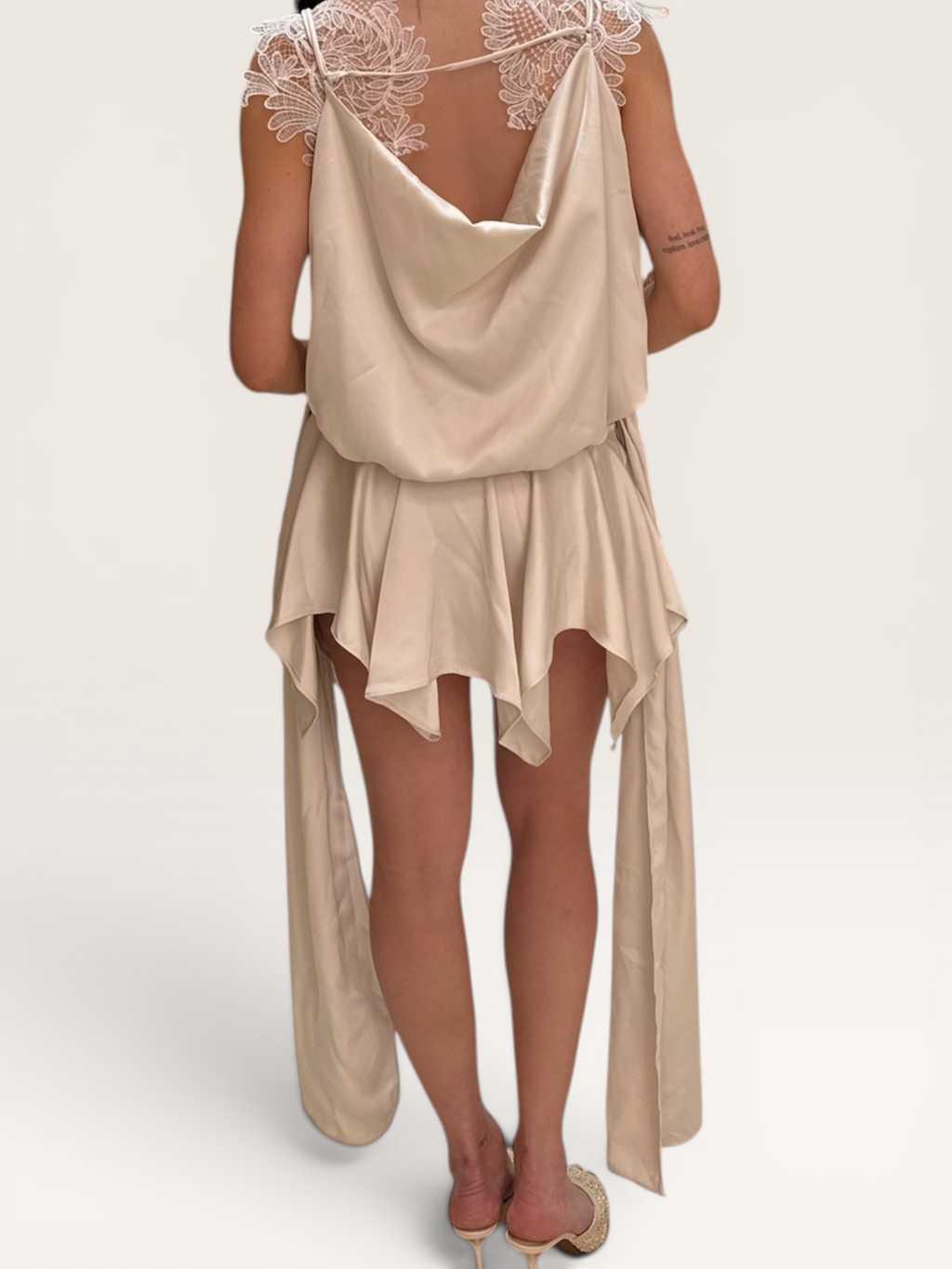 Robe drapée