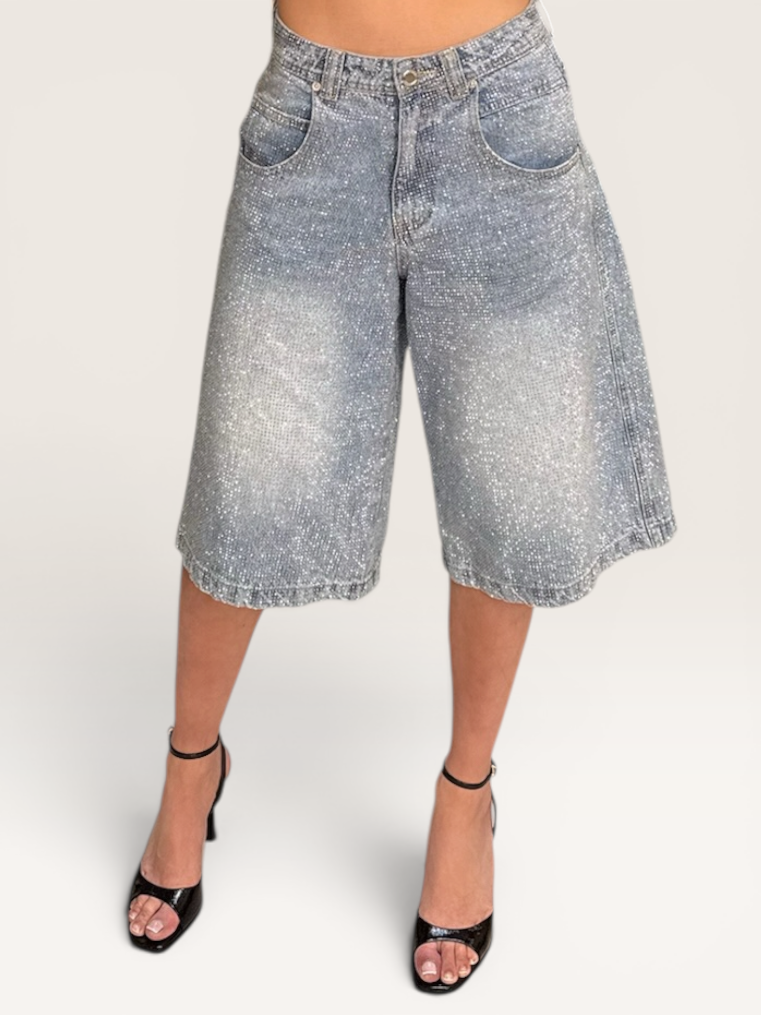 Short bermuda strass